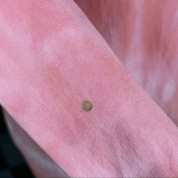 Vintage 70’s does 40’s DIY Peach TieDye Wiggle Dress S - Picture 13 of 13